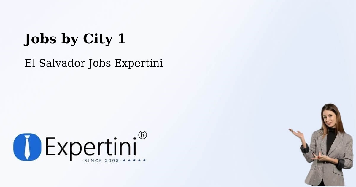 City Jobs in El Salvador - Expertini